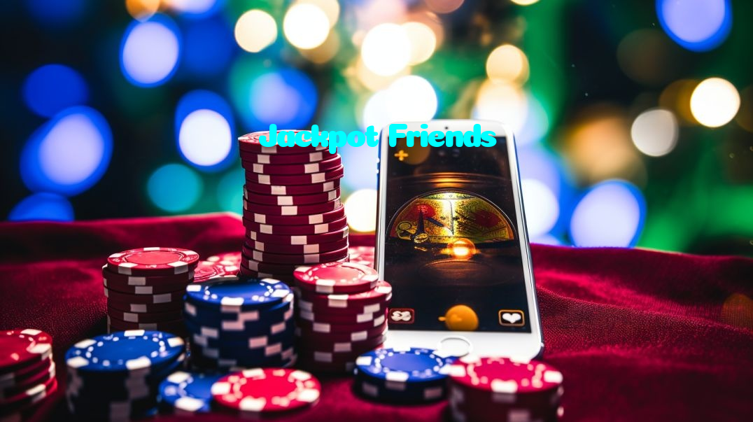 Jackpot Friends casino presented on mobile device in Pakistan with slots and live games